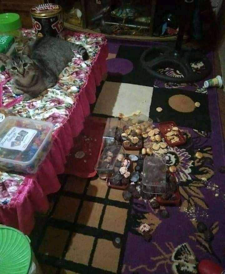 kue dan hidangan lebaran gak biasa (facebook.com/Rheffel Adepio)