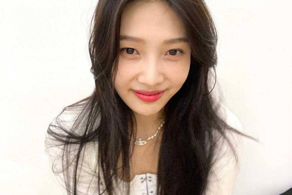 Joy Red Velvet dengan messy hair (instagram.com/_imyour_joy)