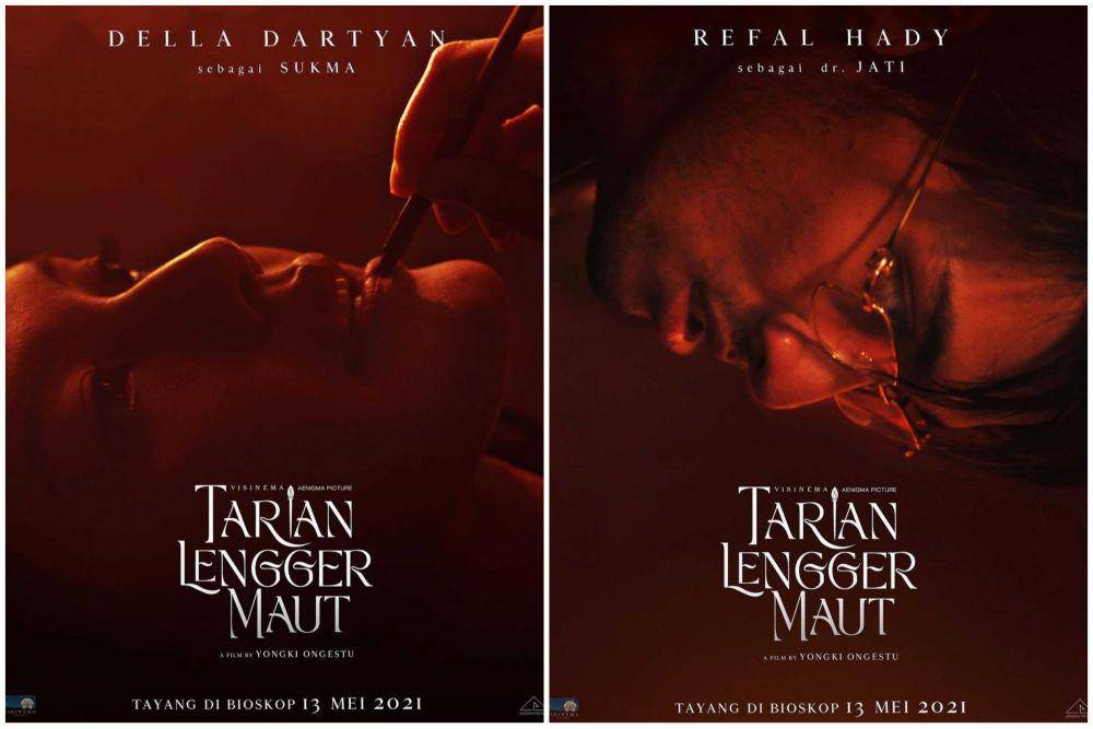 Poster pemeran utama film Tarian Lengger Maut (instagram.com/tarianlenggermaut)