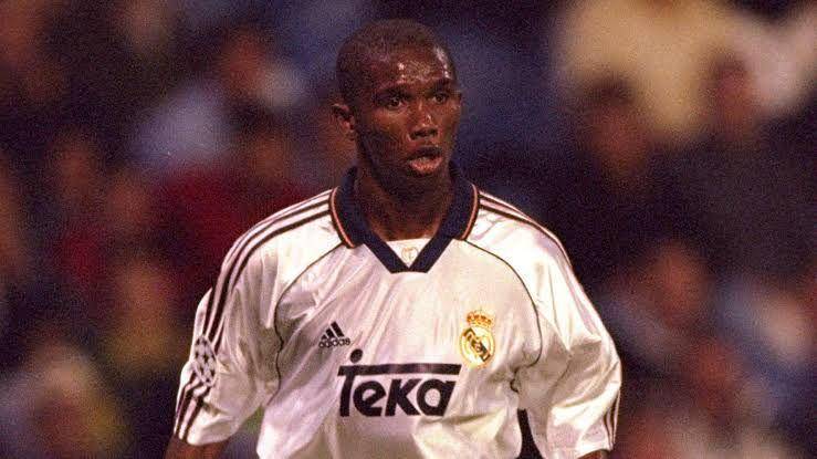 Samuel Eto'o saat berseragam Real Madrid (tribuna.com)