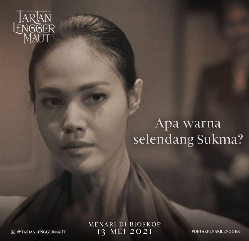Della Dartyan di cuplikan film Tarian Lengger Maut (instagram.com/tarianlenggermaut)