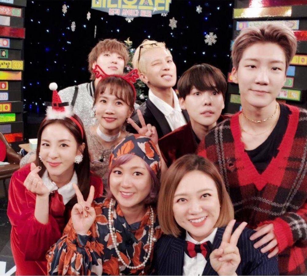 Sandara dengan WINNER (instagram.com/daraxxi)