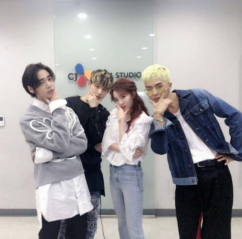 Sandara dengan rapper KPop ternama (instagram.com/daraxxi)