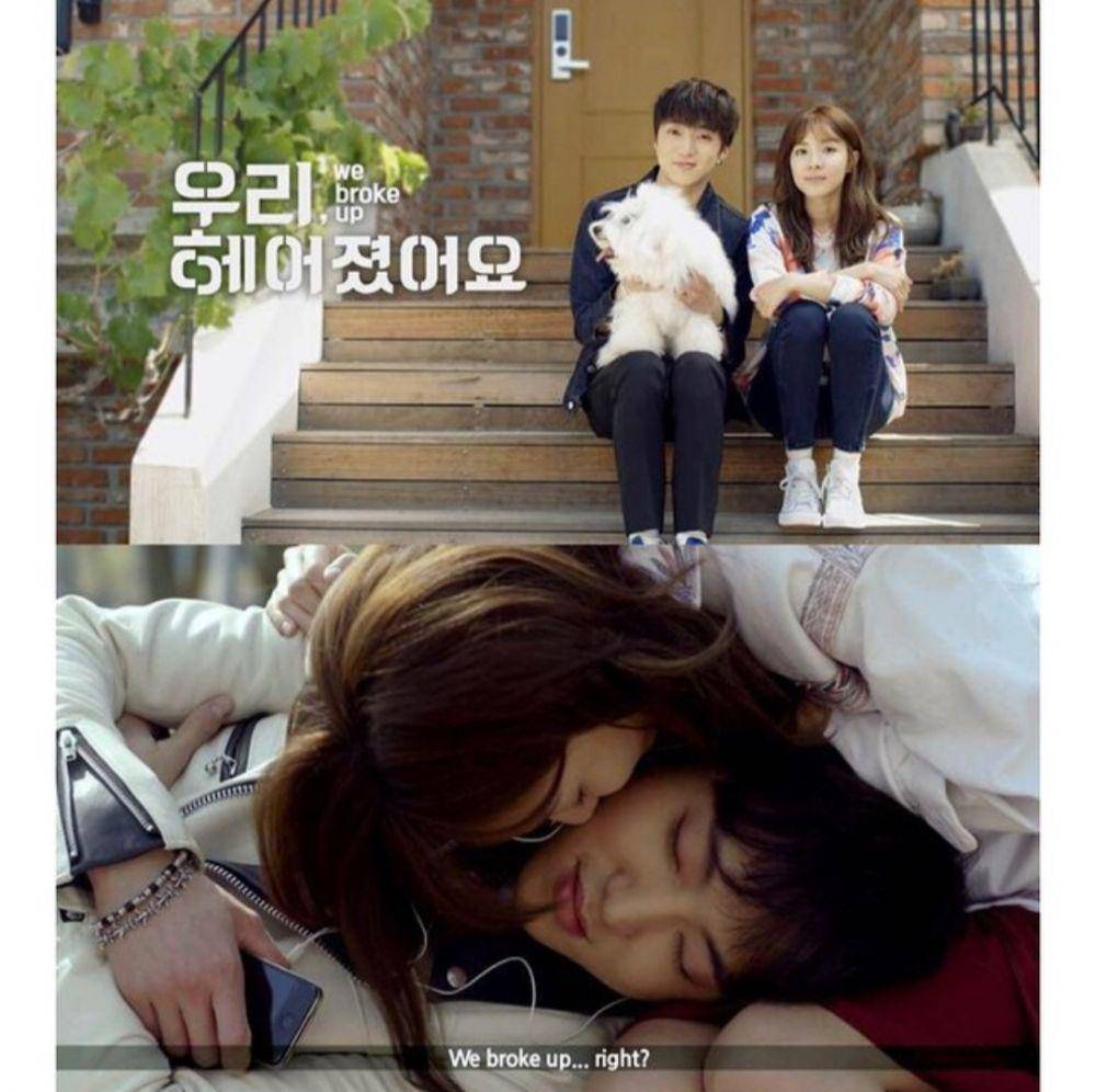 Sandara Park dan Seungyoon WINNER di web dra,a We Broke Up. (instagram.com/daraxxi)