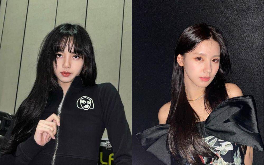 Lisa BLACKPINK dan Miyeon (G)-IDLE ( instagram.com/lalalalisa_m | instagram.com/noodle.zip)