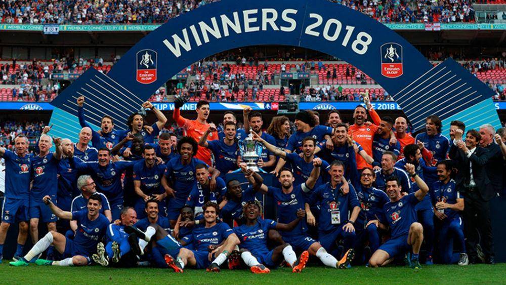 potret Chelsea menjuarai Piala FA(thefa.com)