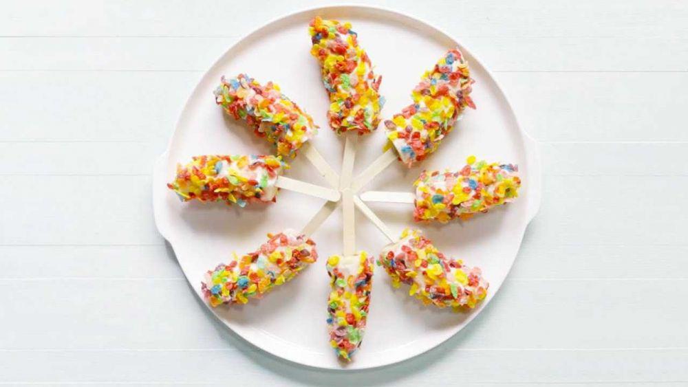 Resep Frozen Banana Cereal Pops, Menu Manis Favorit Anak-anak!