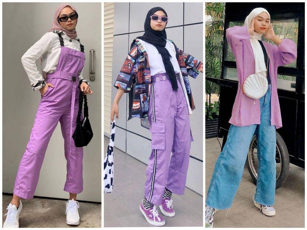 Hype dan Stand Out, 10 Ide Mix and Match Lilac Outfit ala Clara Yulia