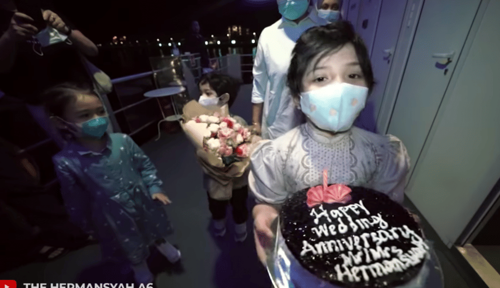 Anniversary Anang Hermansyah dan Ashanty (youtube.com/thehermansyaha6)