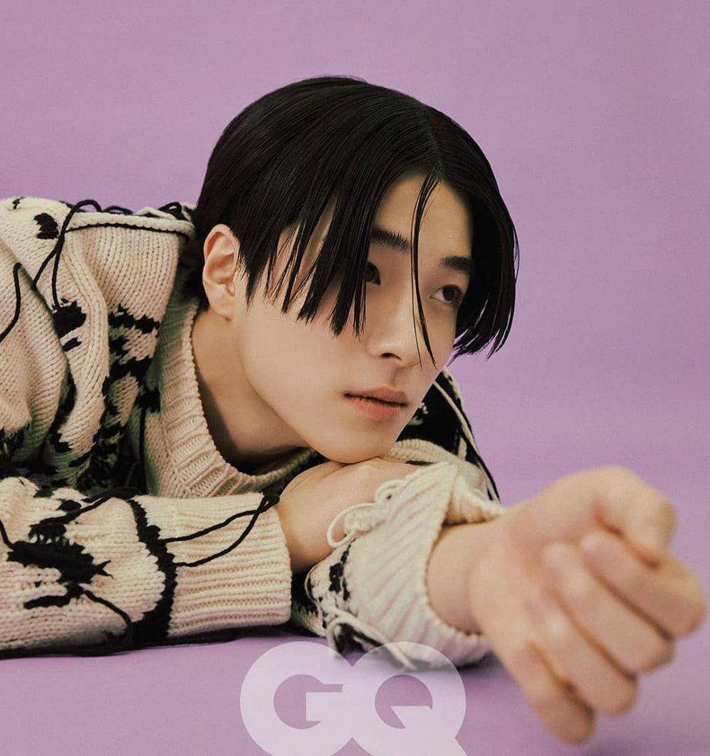 Nam Da Reum di pemotretan majalah GQ Korea. (instagram.com/namdareum_m)