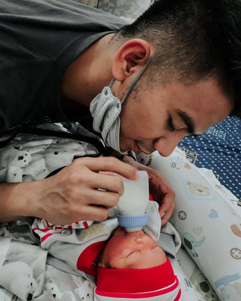 Ridho DA dan anak Rizki DA (instagram.com/da2_ridho)
