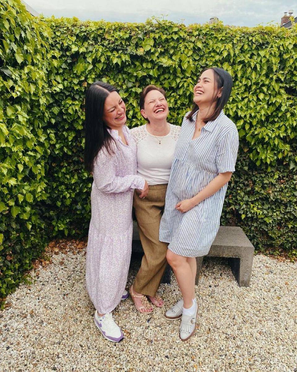 Ghea D'Syawal dan keluarga (instagram.com/ghea.dsyawal)