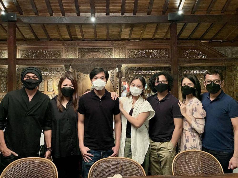 Kebersamaan Anji, Wina Natalia, Wishnutama dan Gista Putri. (instagram.com/duniamanji)
