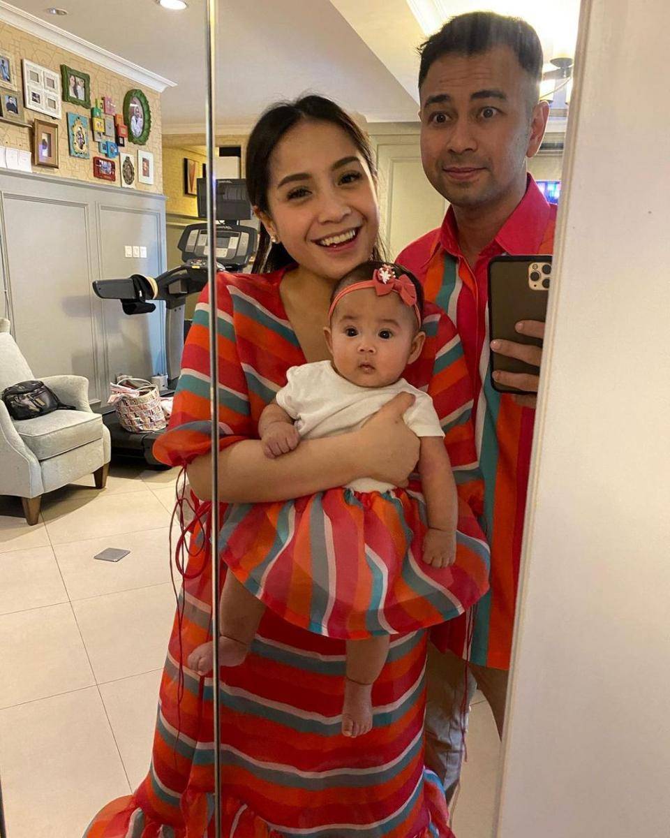 Raffi Ahmad, Nagita Slavina, dan anak kedua Caca Tengker (instagram.com/raffinagita1717)