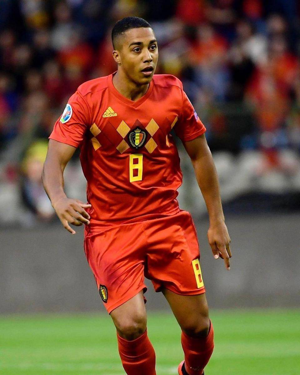Youri Tielemans berseragam timnas Belgia (instagram.com/youritielemans)