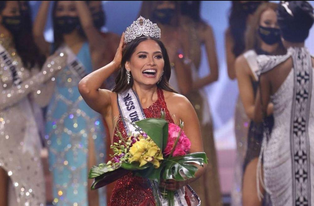 10 Potret Cetar Andrea Meza, Miss Universe 2020 dari Mexico