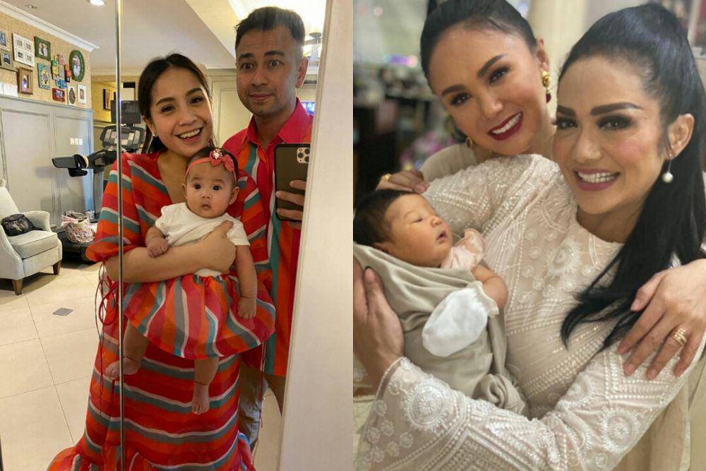 Raffi Ahmad, Nagita Slavina, Krisdayanti, Yuni Shara, dan keponakan ( instagram.com/raffinagita1717 | instagram.com/krisdayantilemos)