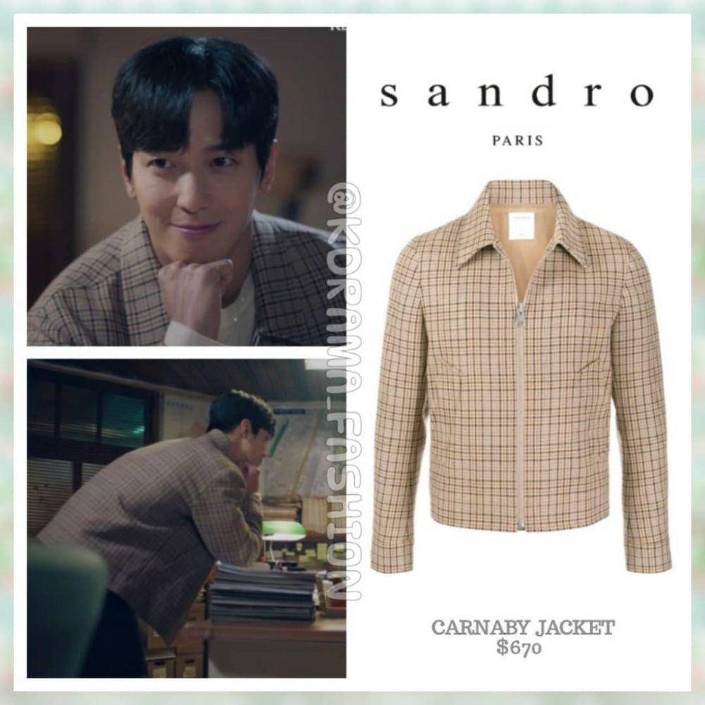 Harga outfit Jung Yong Hwa di drama Sell Your Haunted House. (instagram.com/kdrama_fashion)