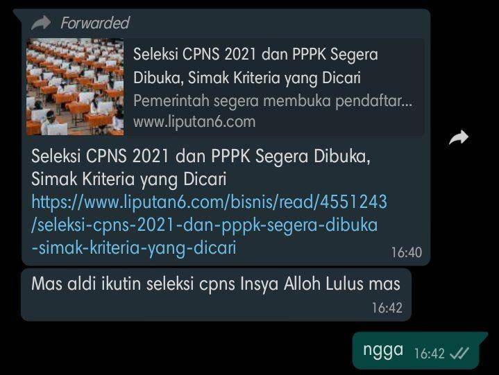 keluh kesah CPNS (twitter.com/dagingbernyawaa)