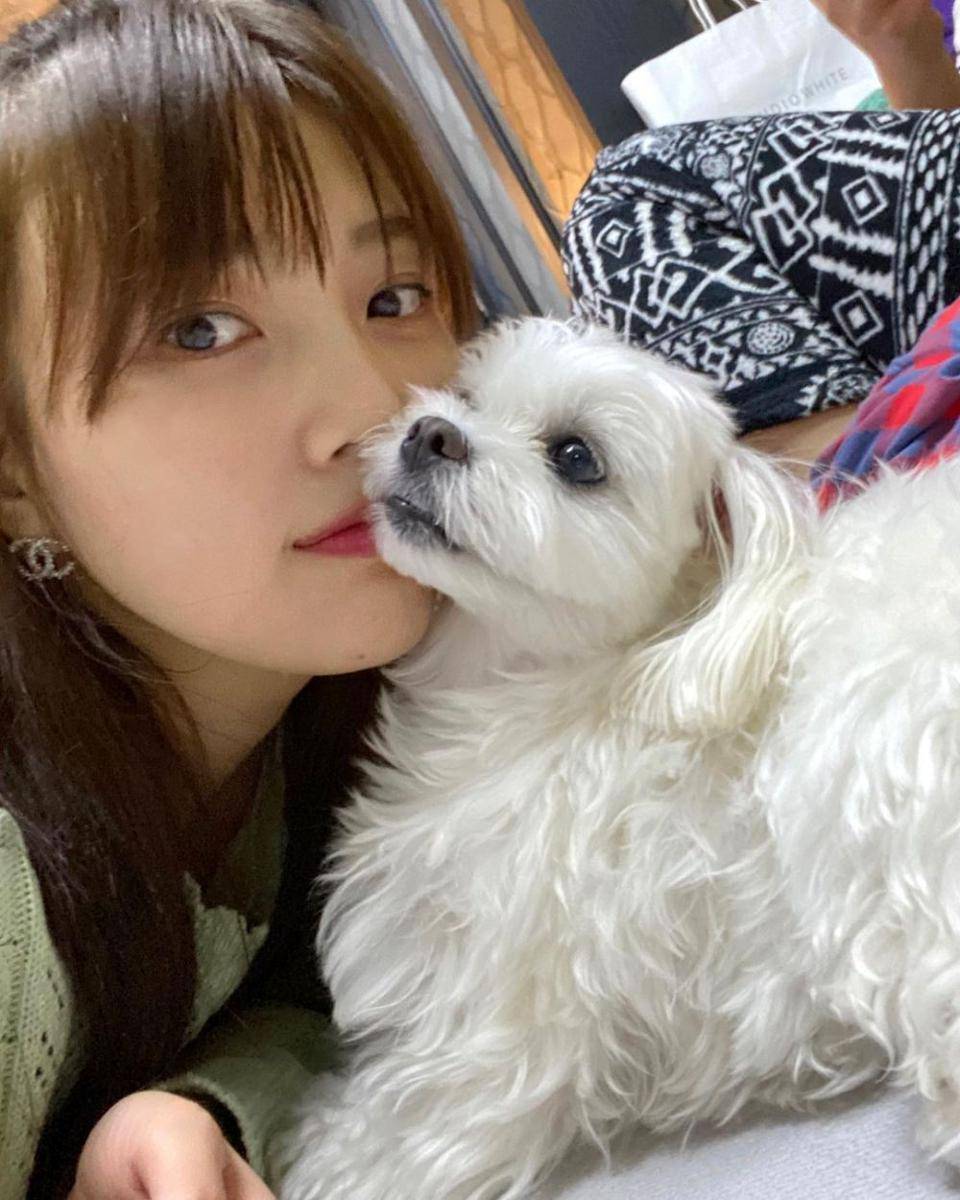 Potret Joy Red Velvet bareng anjing kesayangan, yang jarang disorot (instagram.com/_imyour_joy)