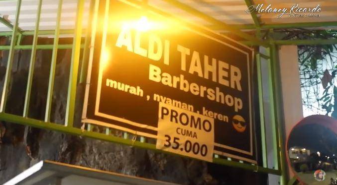 Rumah Aldi Taher (dok. youtube.com/Melaney Ricardo)