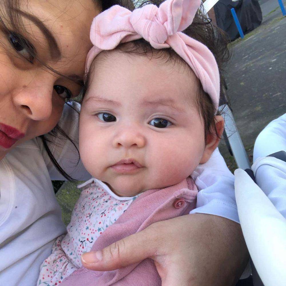 Nanda dan baby Hasya (instagram.com/nandagita16/)