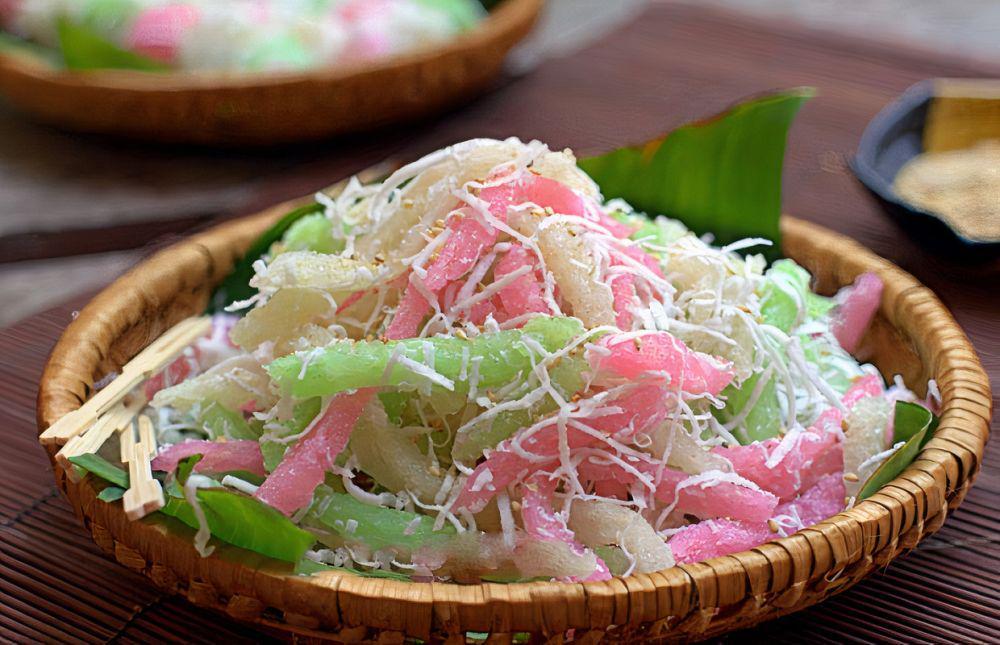Bentuk Mirip Cenil, Ini Resep Kue Singkong Ulat Sutera dari Vietnam