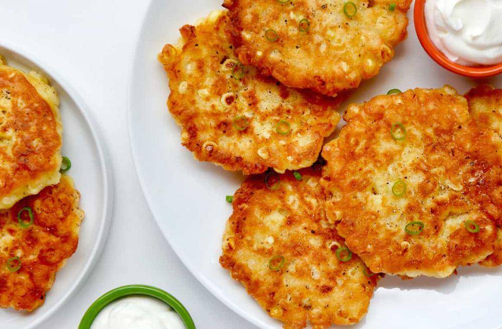 ilustrasi corn fritters (justataste.com)