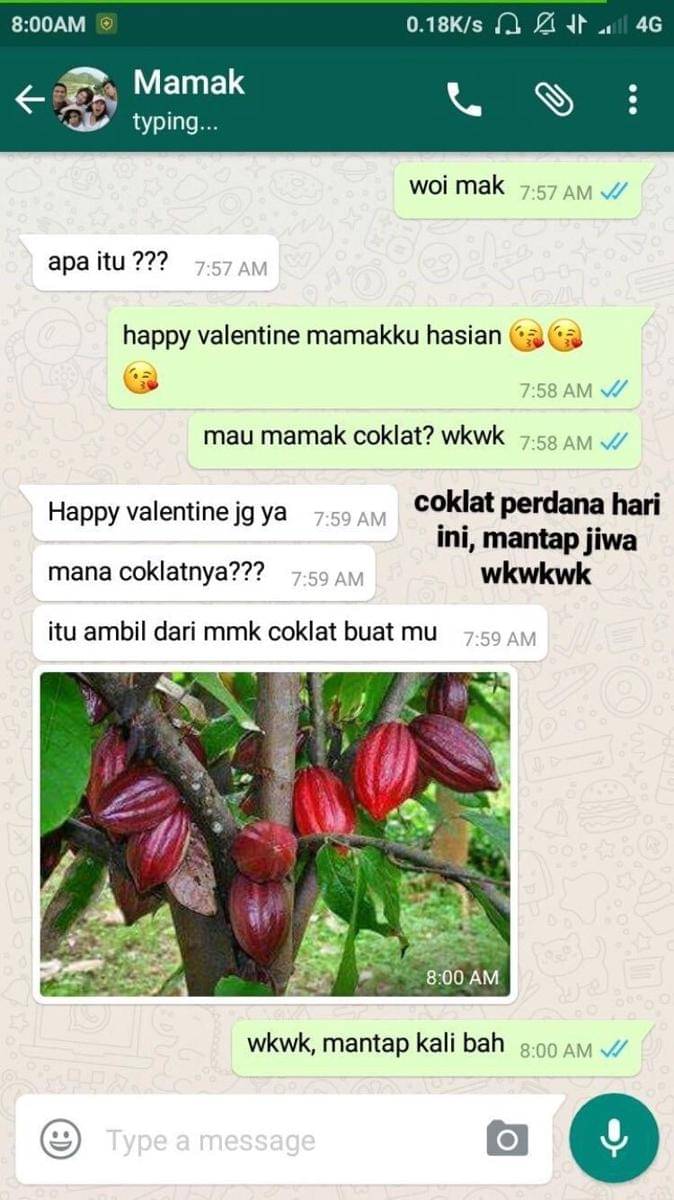 chat lucu orangtua dan anak (twitter.com/pepperpoots)