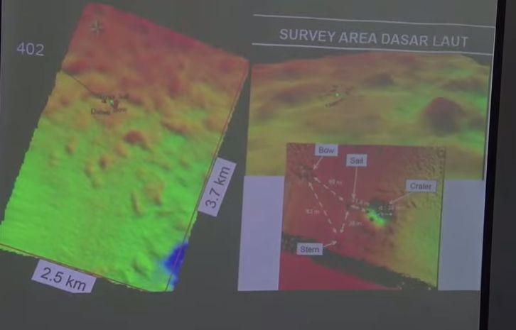 Bagian KRI Nanggala 402 Ditemukan di Dekat Kawah Misterius di Bali