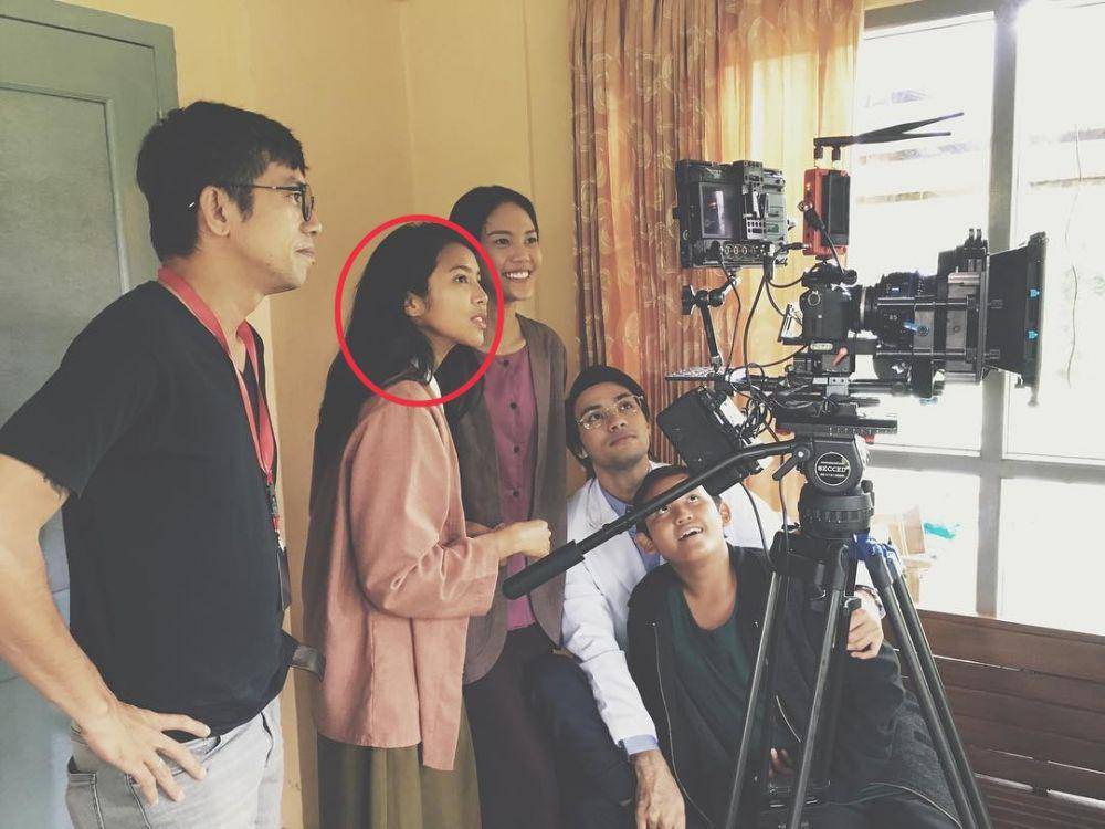 di belakang layar film Tarian Lengger Maut (instagram.com/alyssaabidin)