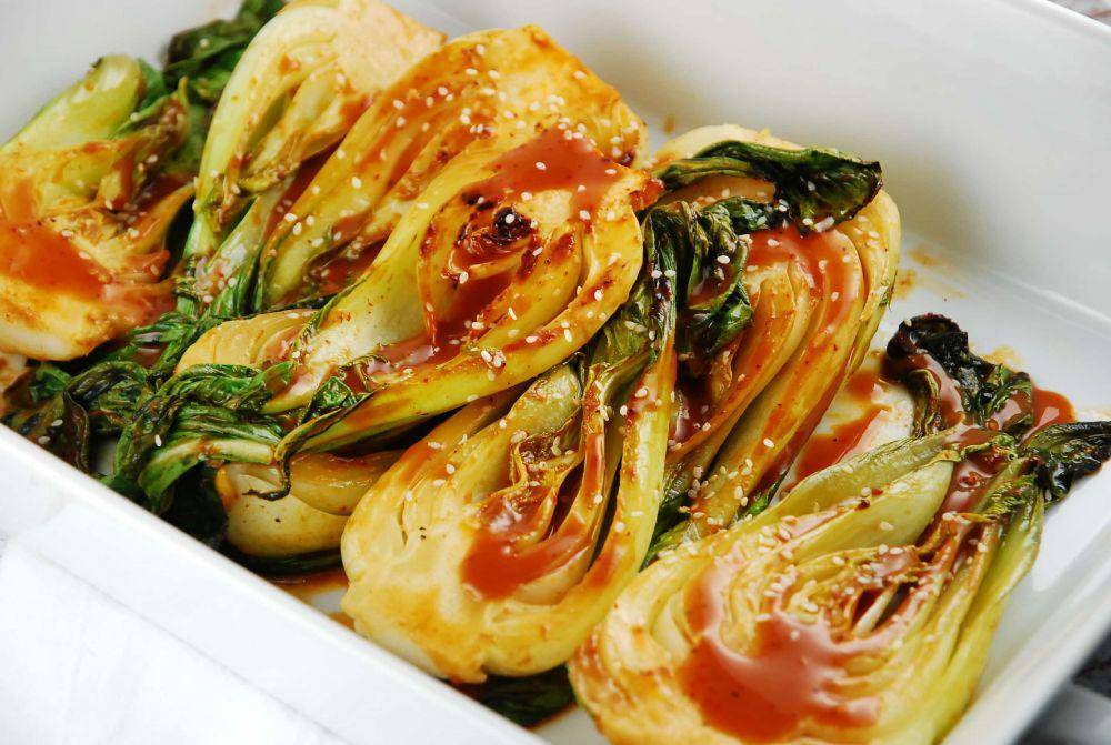 ilustrasi bok choy spicy (laaloosh.com)