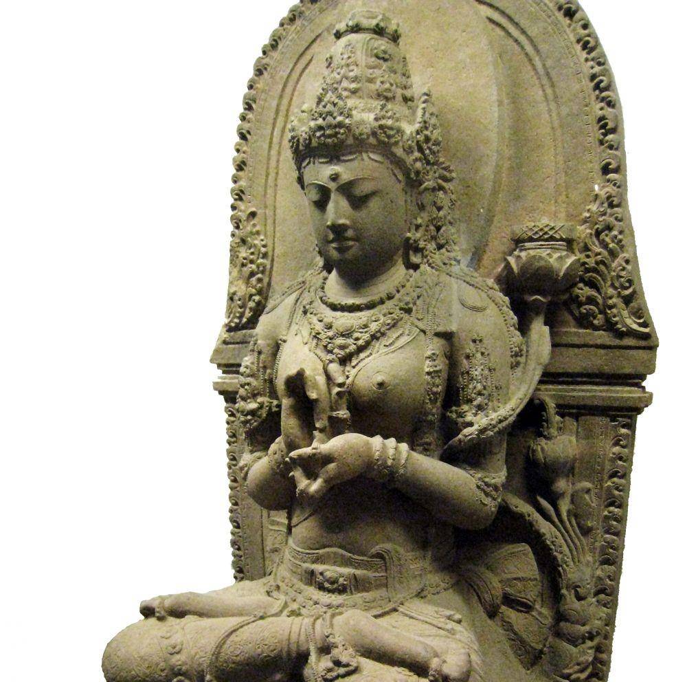 Arca yang diduga merupakan Gayatri Rajapatni (wikimedia.org)