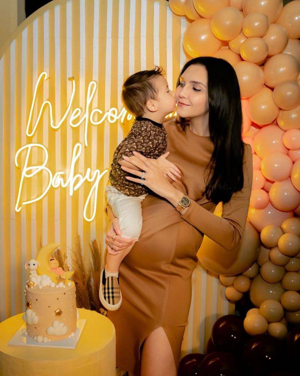Alexa Key dan anak (instagram.com/arman_graphy)