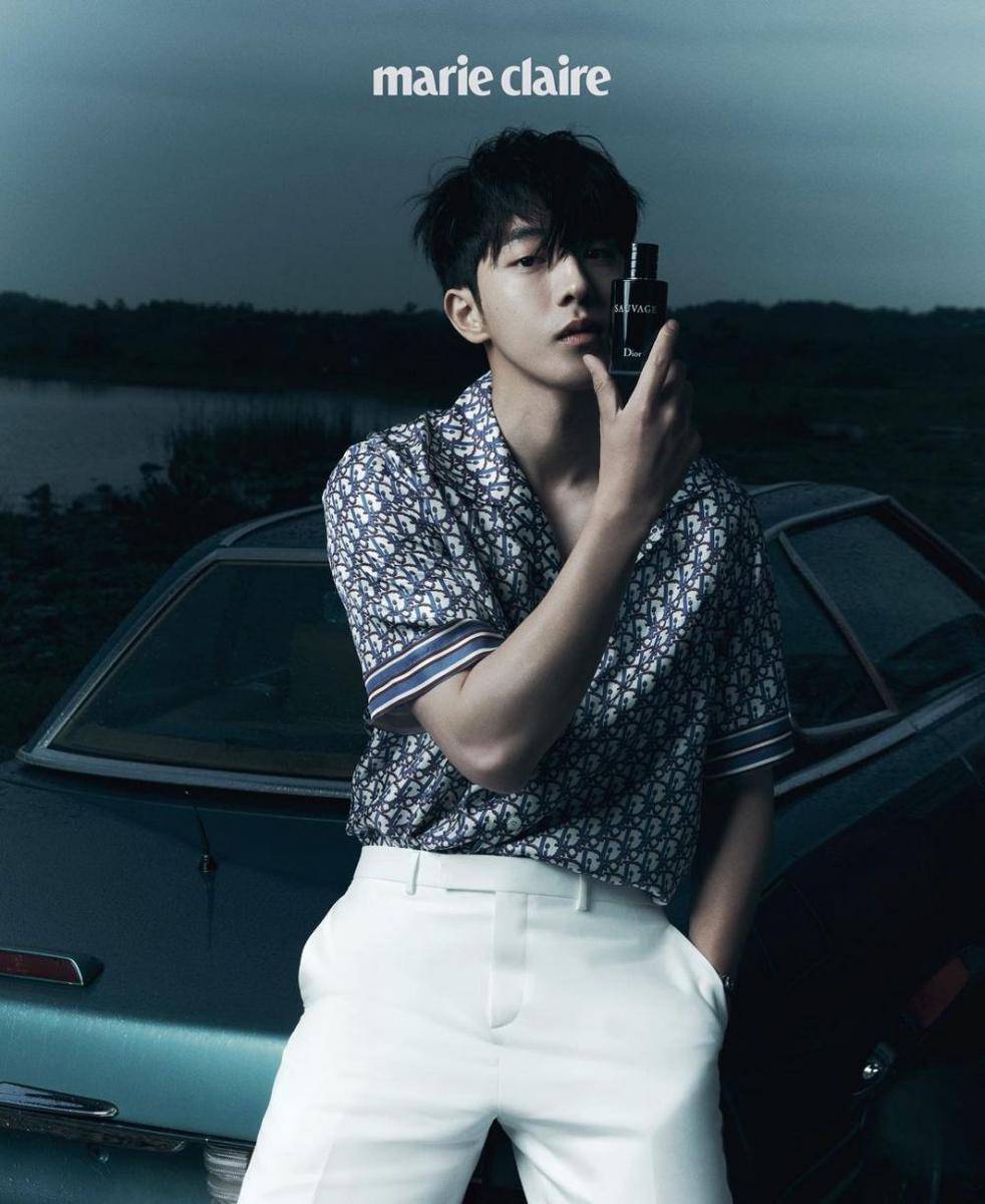 Nam Joo Hyuk di pemotretan majalah Marie Claire Korea (instagram.com/marieclairekorea)