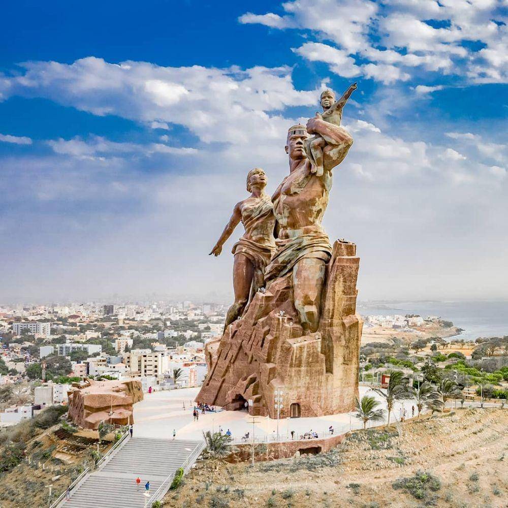 African Renaissance Monument (instagram.com/travelingtheworldwithromaine)