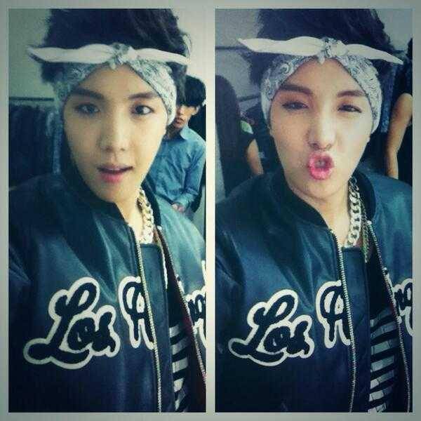 J-Hope BTS saat baru debut (twitter.com/BTS_twt)
