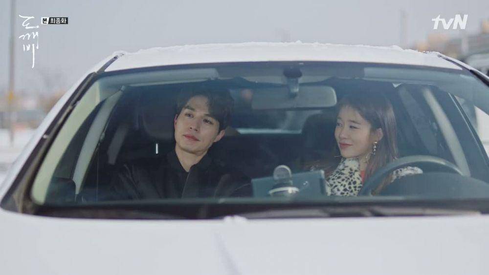 Lee Dong Wook dan Yoo In Na di Goblin(dok.tvN)