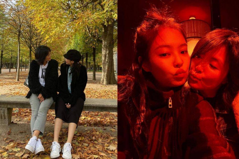 Jennie BLACKPINK bersama ibunya (instagram.com/jennierubyjane)