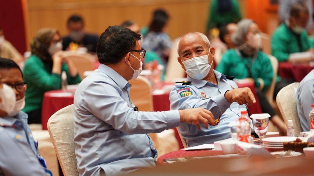 Acara Pembentukan Agen Informasi dan Publikasi Pemasyarakatan pada 18-20 Mei 2021 (Dok. HUMAS)