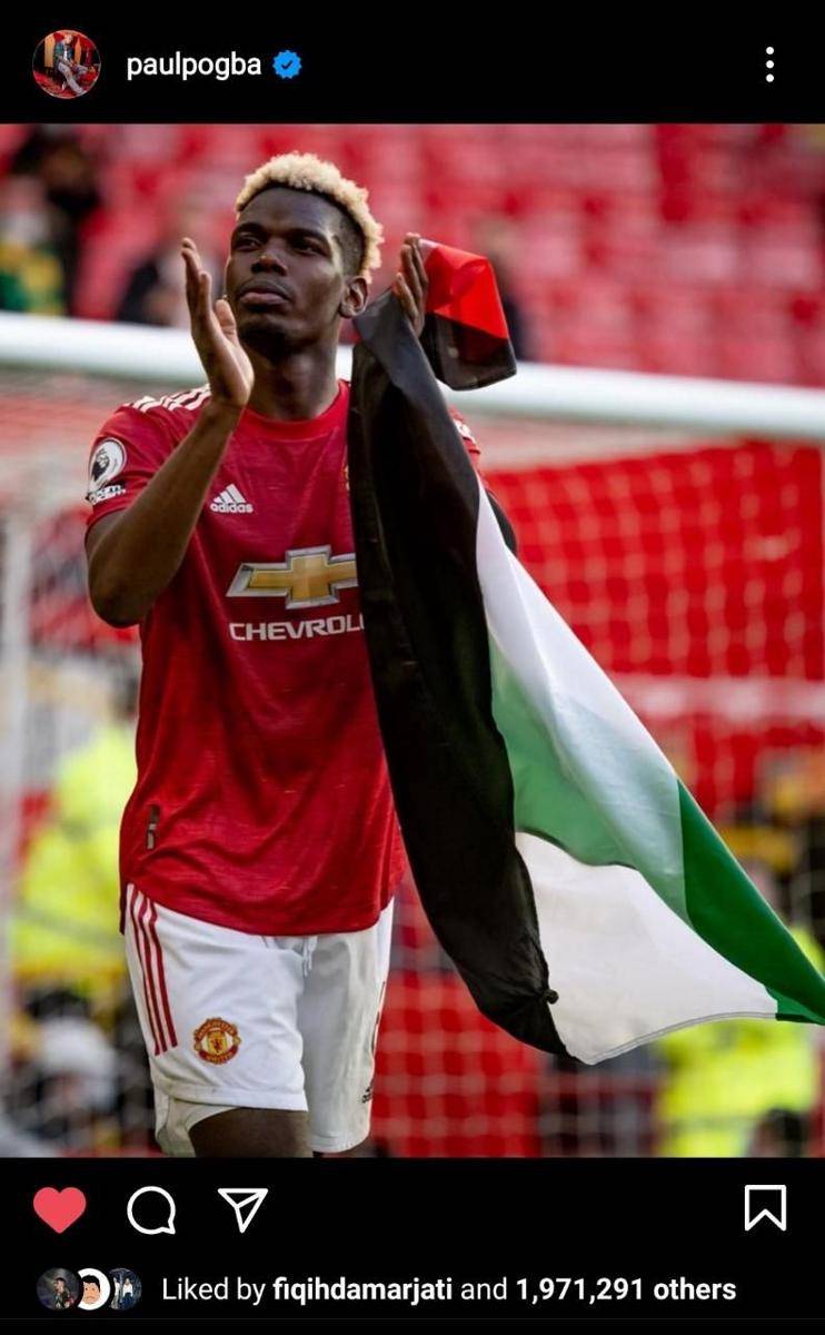 Unggahan Paul Pogba di Instagram (Instagram.com/paulpogba)