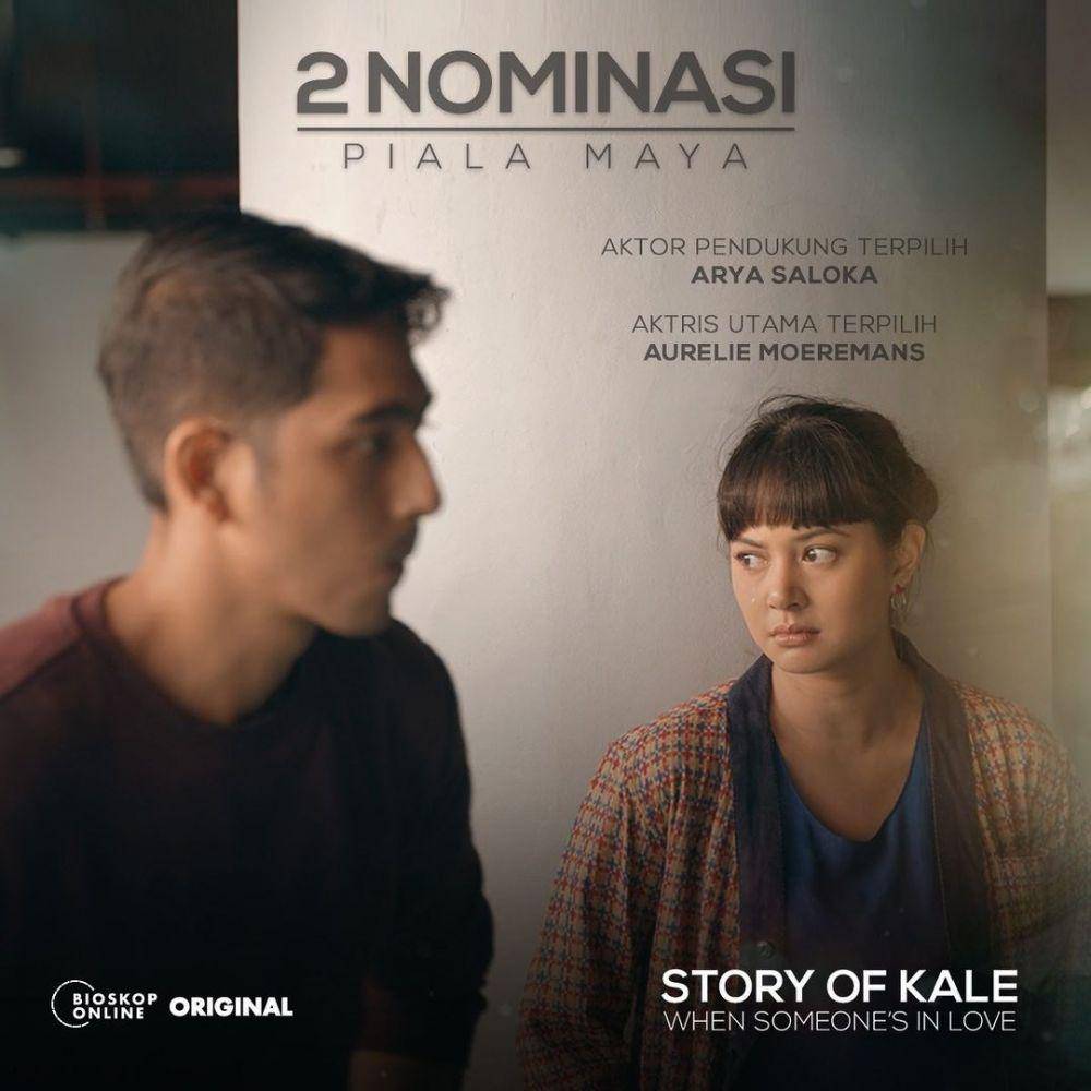 Argo (Arya Saloka) dan Dinda (Aurélie Moeremans). instagram/storyofkale