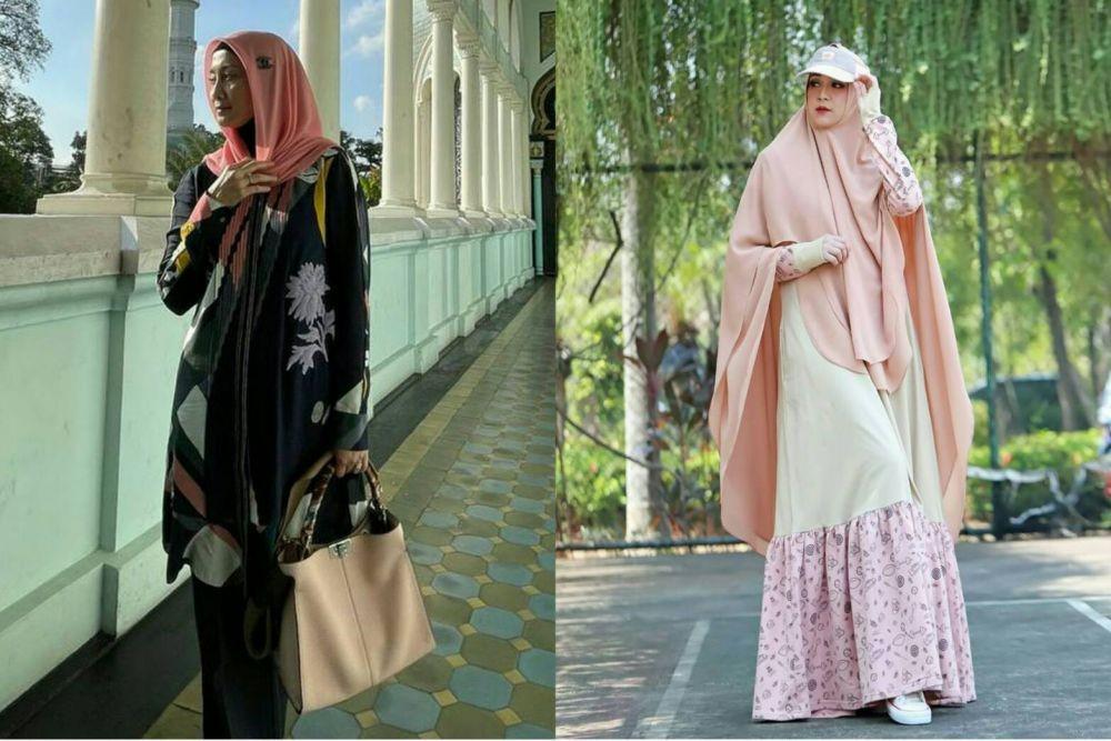 9 Adu Gaya Desy Ratnasari Vs Dina Lorenza, Aktris Senior Bersahaja!