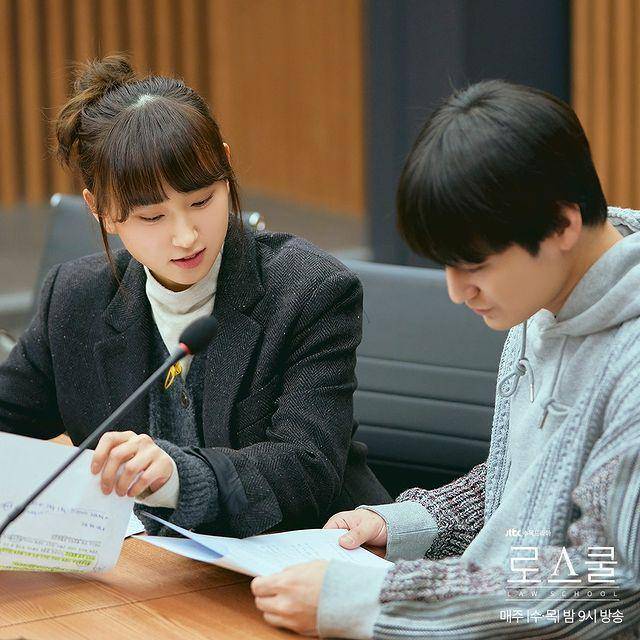 Kim Bum dan Ryu Hye Young di Law School (Instagram.com/jtbcdrama)