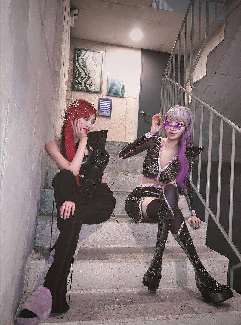 Potret Ningning aespa dengan Rambut Merah (instagram.com/aespa_official)