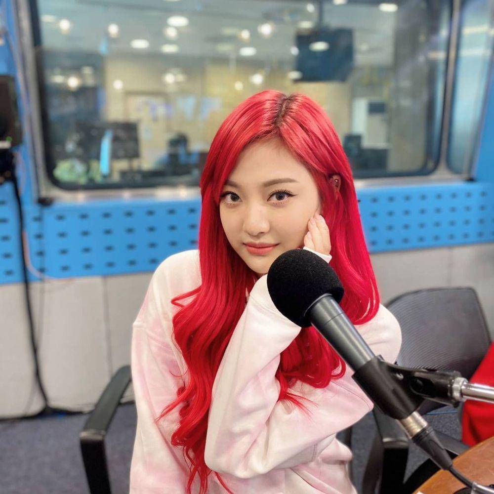 Potret Ningning aespa dengan Rambut Merah (instagram.com/1077power)