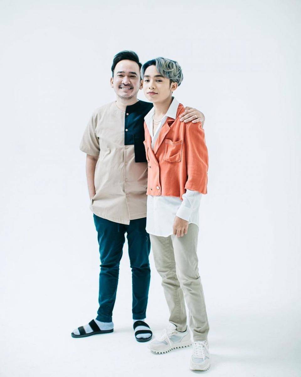Warna rambut baru Betrand Peto (instagram.com/betrandpetoputraonsu)