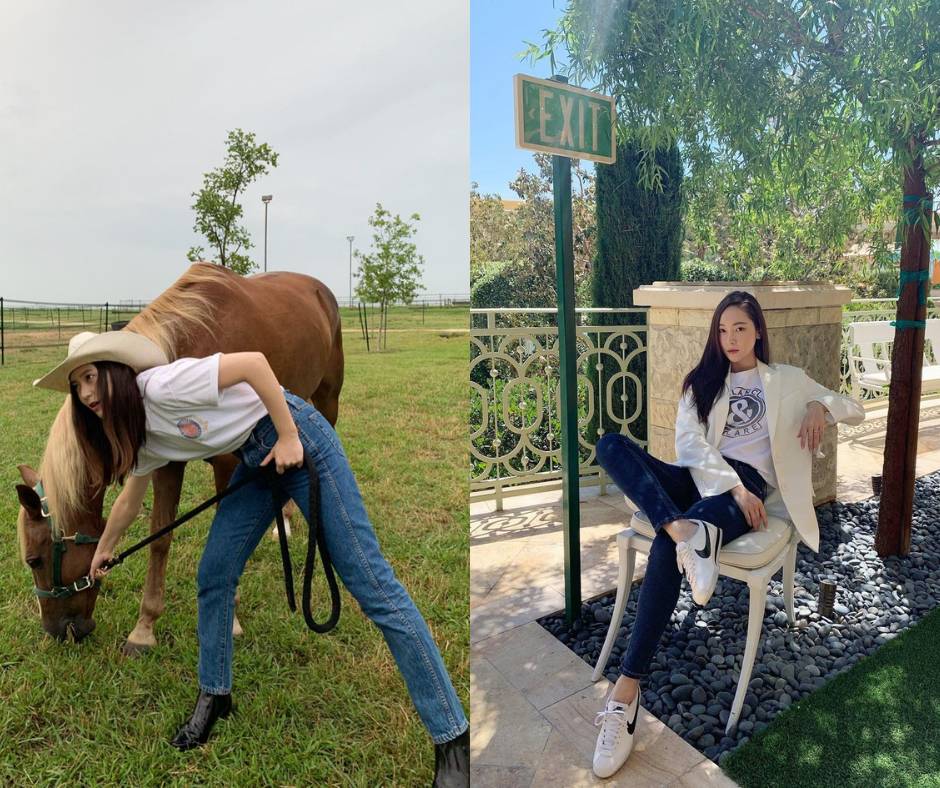 OOTD Jessica dan Krystal. (instagram.com/vousmevoyez / instagram.com/jessica.syj)