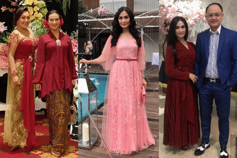 10 Ide Baju Kondangan Mewah ala Iis Dahlia, Banyak Inspirasi Gaun!