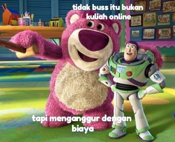 meme Woody dan Buzz (facebook.com/Lukii)
